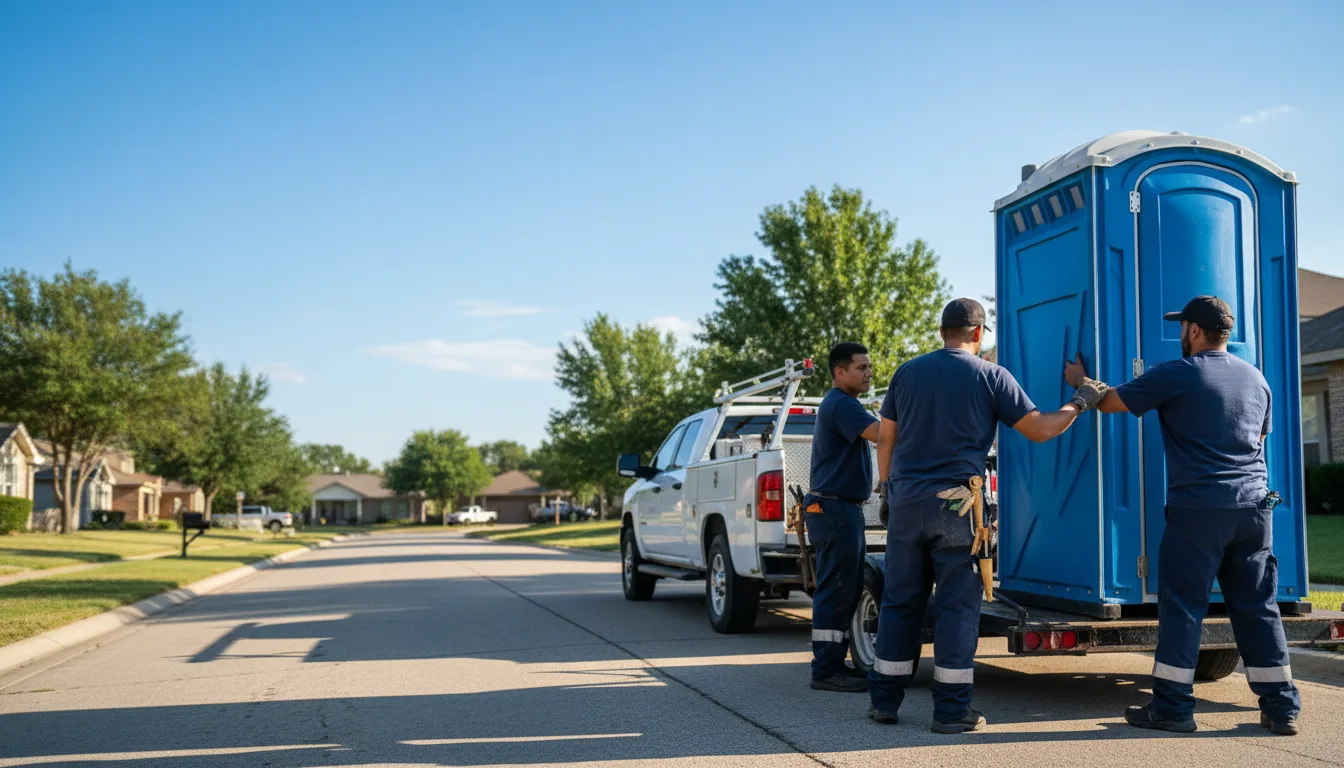 Portable Toilet Rental in Flanagan, IL near me